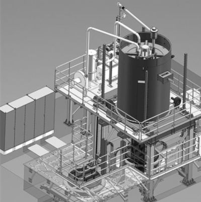 quality  Double Chamber Vacuum Carburizing Furnace Industrial Vacuum Furnace   380V factory