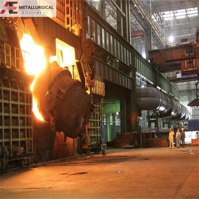 PLC Control Electric Arc Furnace For Steel Making 0.5 Ton 100 Ton Capacity