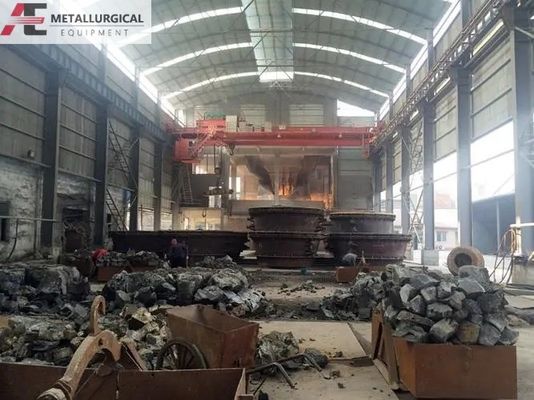 Brown Fused Alumina Smelting Furnace 10000KVA Corundum Furnace 380V