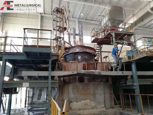 Brown Fused Alumina Smelting Furnace 10000KVA Corundum Furnace 380V