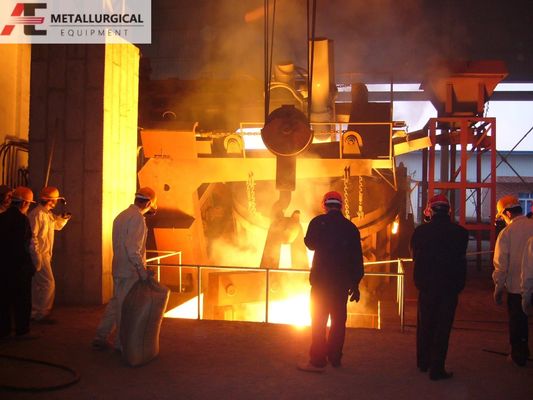 Electroslag Remelting Process ESR Furnace Alloy Steel Smelting 50T Weight
