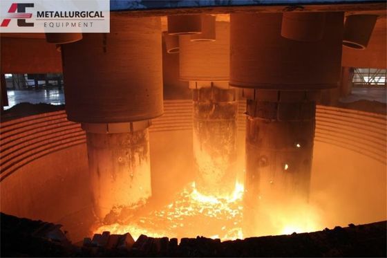 55000KVA 68000KVA Industrial Metal Melting Furnace For Metallic Silicon