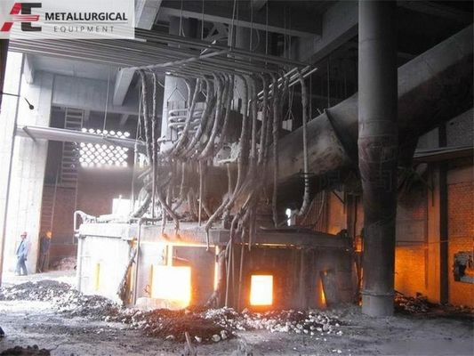 380V Calcium Carbide Furnace 3000 Kva Submerged Arc Furnace 80T Weight