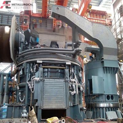 Industrial Electric Arc Furnace EAF with Tubular Water Cooled Design Eccentric Bottom Tapping and Copper-Steel Combined Electrode Arm for Steelmaking