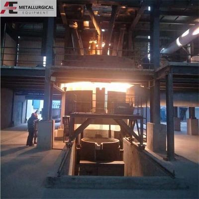 60T Ferro Alloy Metal Refining Furnace For Ferrochromium Production