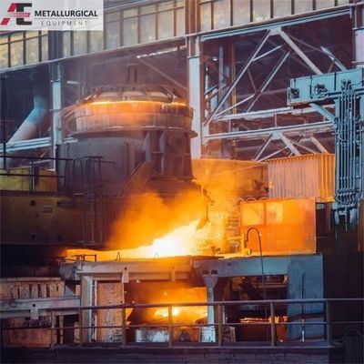 60T Ferro Alloy Metal Refining Furnace For Ferrochromium Production