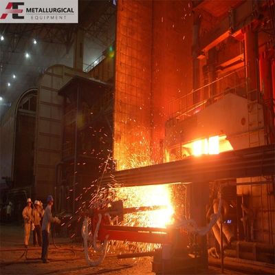 Industrial EAF Electric Arc Furnace 50T-150T With Large Sectional Area Water Cooled Cables
