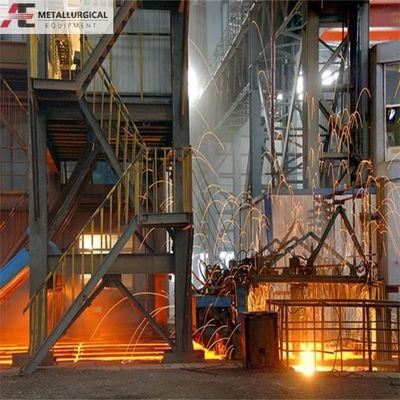 Industrial EAF Electric Arc Furnace 50T-150T With Large Sectional Area Water Cooled Cables