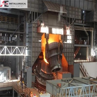 Security Design AOD Furnace with Intellectualized Smelting Process and Secondary Combustion Top Lance for Ladle Refining