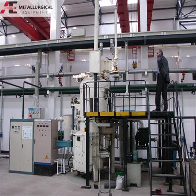 100 Kg-500 Kg Induction Furnace VIM Furnace Medium Frequency Vertical Structure
