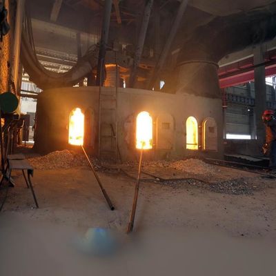 White Fused Alumina Furnace 10000KVA Corundum Furnace 380V